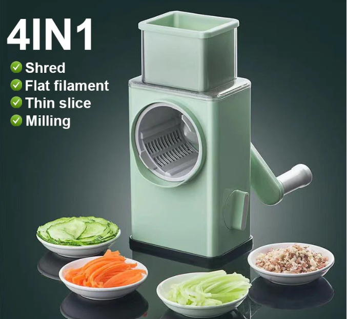 4-in-1 Multi-Function Vegetable Cutter & Slicer